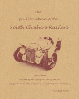 SCR Pre 1940 Cars book cover