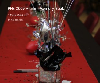 RHS 2009 Alumni Memory Book book cover
