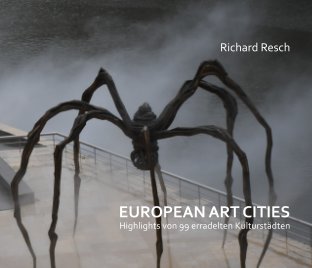 "European art cities" book cover
