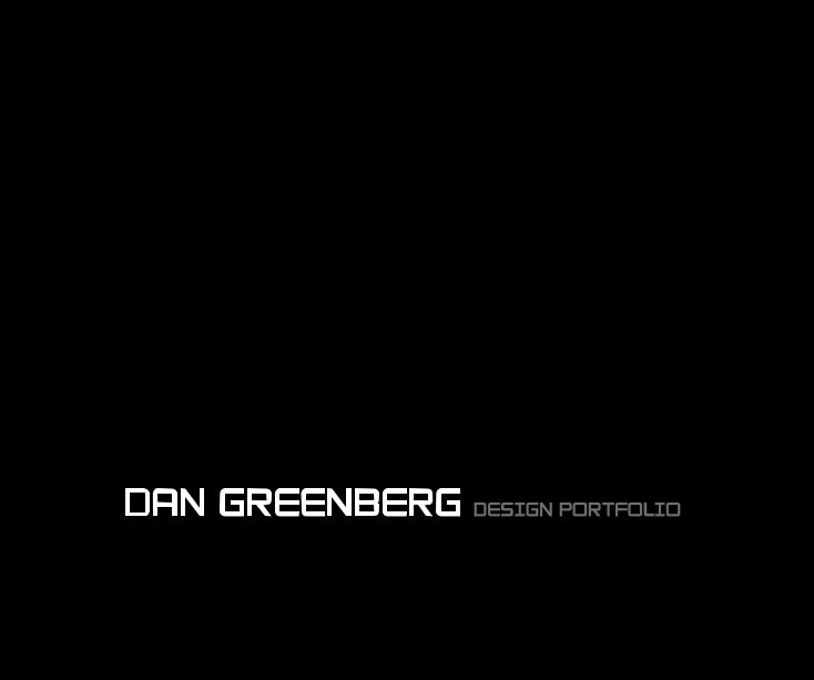 View Dan Greenberg's Design Portfolio V2 by Dan Greenberg