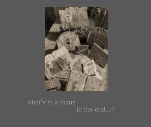 what's in a name book cover