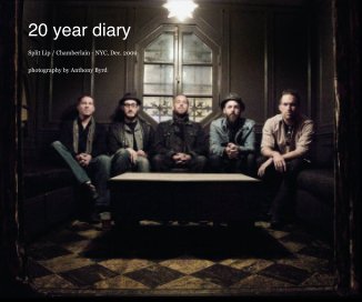 20 year diary book cover