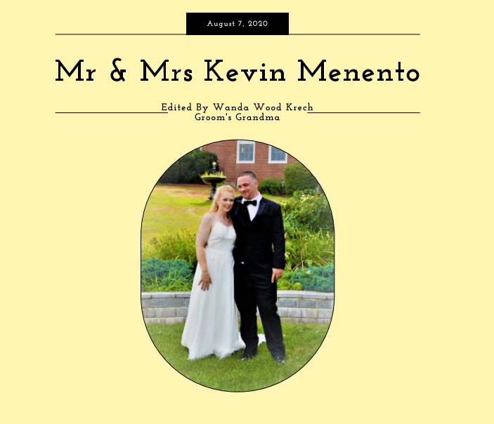 View Menento Wedding Book by Wanda Wood Krech