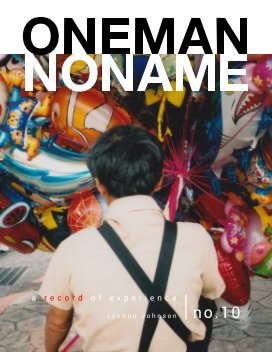 oneman noname - a record of experience 10 book cover