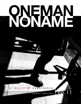 oneman noname - a record of experience 11 book cover