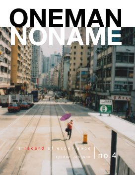 oneman noname - a record of experience 4 book cover