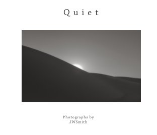 Quiet book cover
