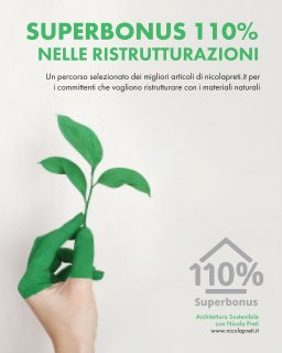 Superbonus 110 nelle ristrutturazioni book cover