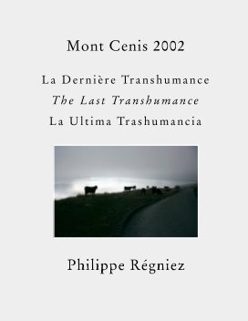 Mont Cenis 2002 La dernière transhumance book cover