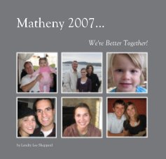 Matheny 2007... book cover