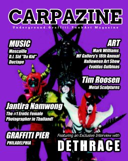 Carpazine Art Magazine Issue Number 25 book cover