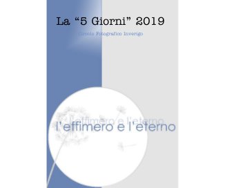La “5 Giorni” 2019 book cover