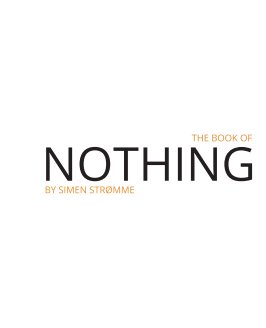 The book of nothing book cover