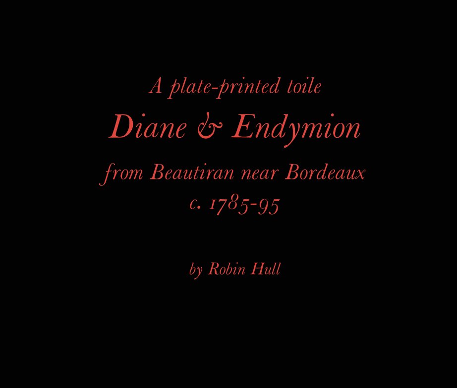 View Diane and Endymion by Robin Hull