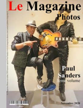 Le Magazine-Photos numéro Spécial Paul Sanders volume3,novembre 2020 book cover