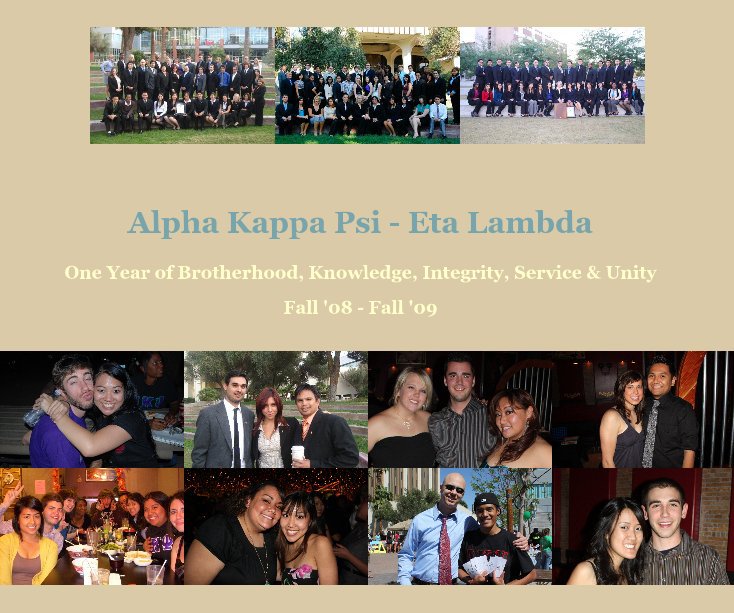 View Alpha Kappa Psi - Eta Lambda by Fall '08 - Fall '09