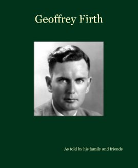 Geoffrey Firth book cover