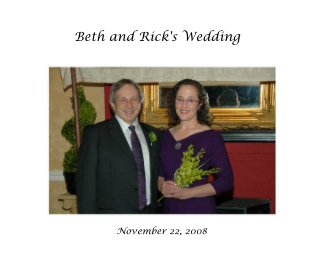 Beth and Rick's Wedding book cover
