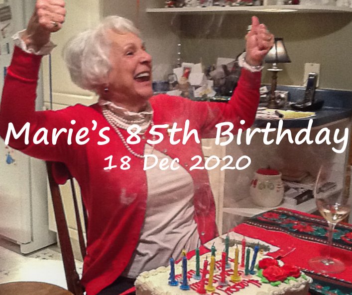 Bekijk Marie's 85th Birthday op Edie Mac Kenzie