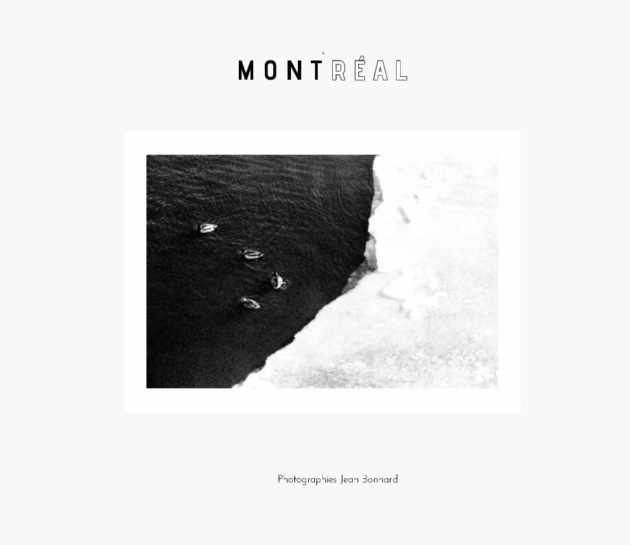 Visualizza Montréal en Noir et Blanc di Jean Bonnard