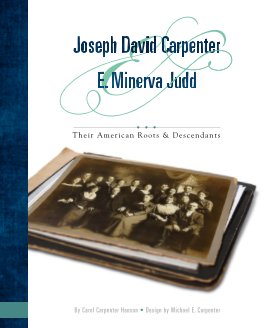 Joseph David Carpenter and E. Minerva Judd book cover