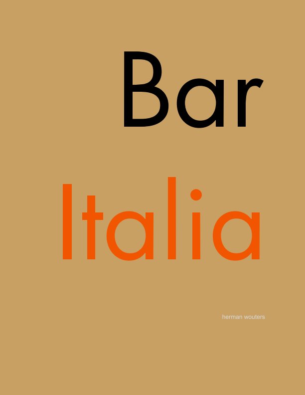View Bar Italia by Herman Wouters