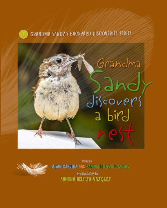 View Grandma Sandy Discovers a bird Nest by Susan Cabrera, Sandra BVazquez