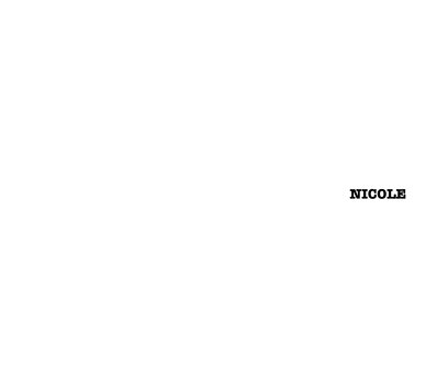 Nicole book cover