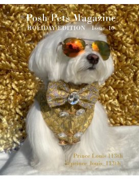Posh Pets Magazine Issue 10 book cover