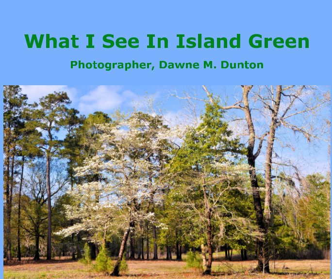 View What I See In Island Green by Photographer, Dawne M. Dunton