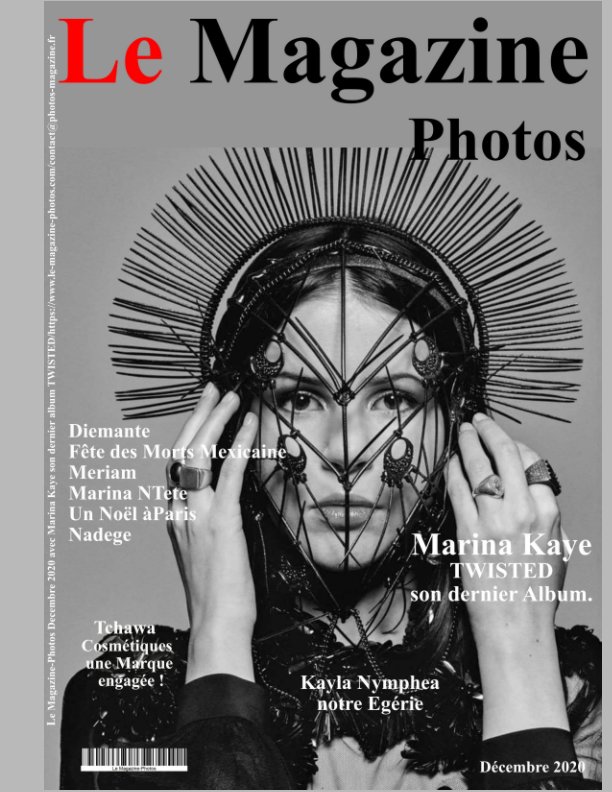 Visualizza Le Magazine-Photos mensuel de decembre 2020 avec Marina Kaye di Le Magazine-Photos, D Bourgery