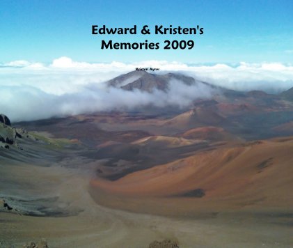 Edward & Kristen's Memories 2009 book cover