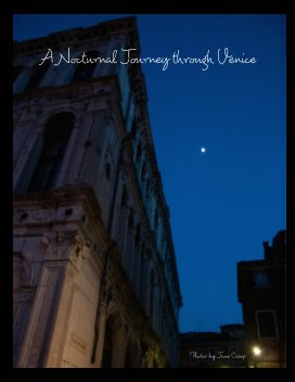 Nocturnal Journey through Venice, Italy book cover