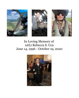 In Loving Memory of 1stLt Rebecca S. Cox book cover