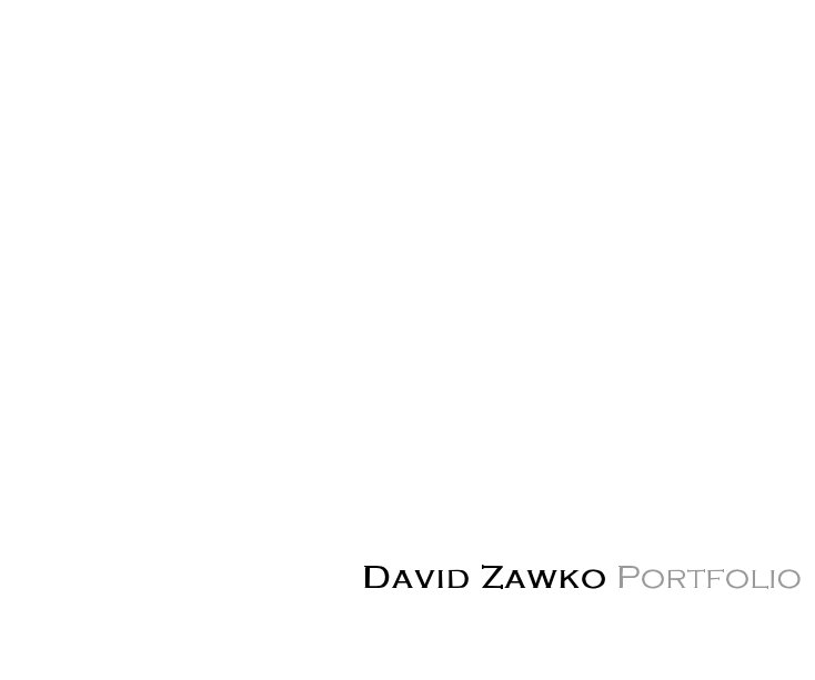 Ver David Zawko Portfolio por dzawko