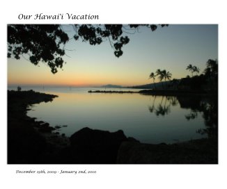 Our Hawai'i Vacation book cover