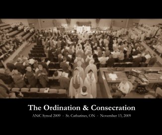 The Ordination & Consecration book cover