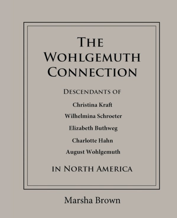 View The Wohlgemuth Connection by Marsha Brown