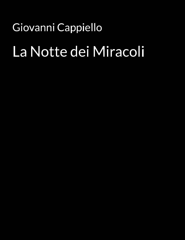 Bekijk La Notte dei Miracoli op Giovanni Cappiello