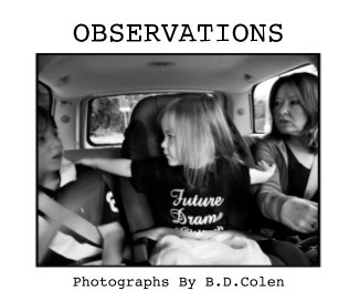 OBSERVATIONS book cover