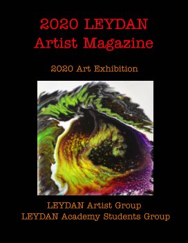 2020 Leydan art Magazine book cover