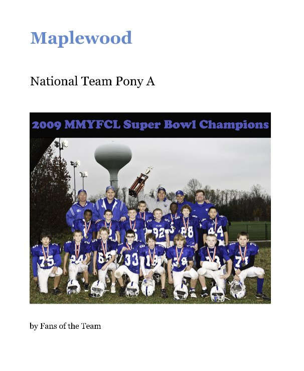 Ver Maplewood por Fans of the Team