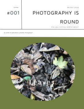 Photography is Round Number 001 book cover