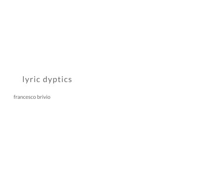 lyric dyptics book cover