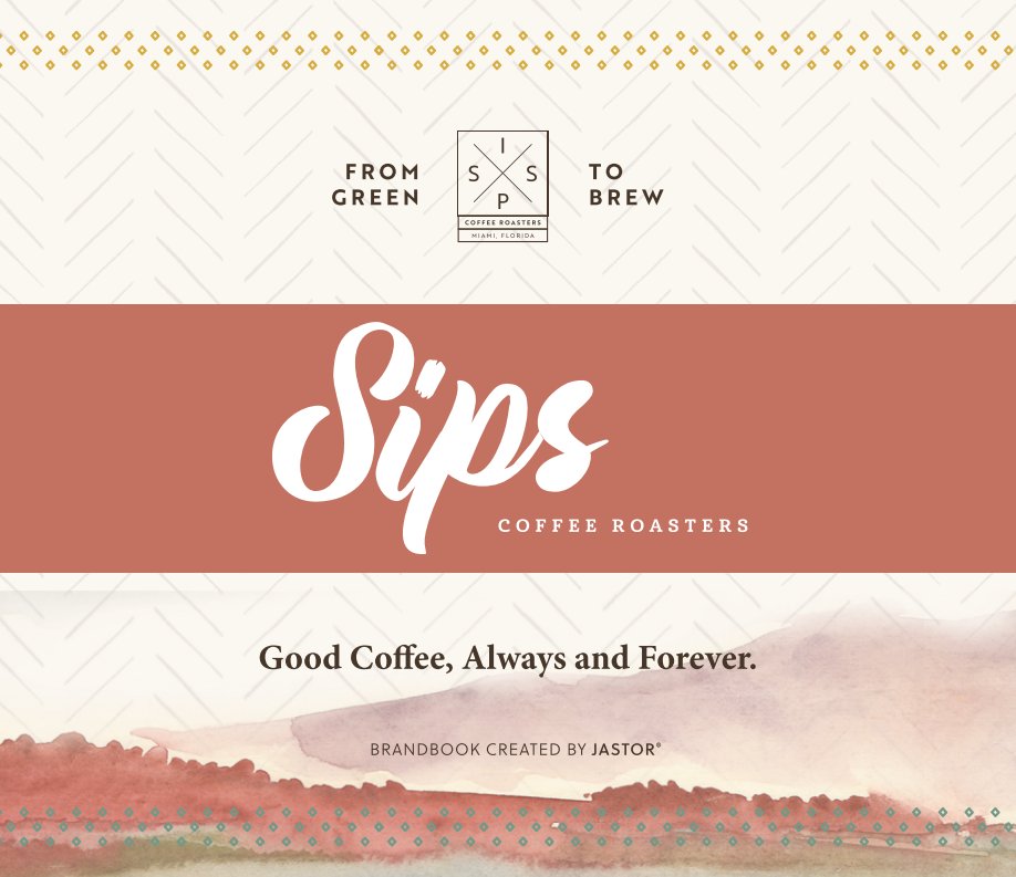 Sips Coffee Roasters nach Jastor Branding anzeigen
