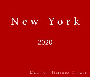 New York 2020 book cover