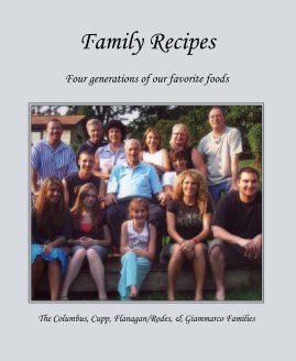 Family Recipes book cover