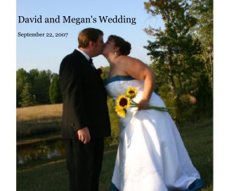 David and Megan's Wedding book cover