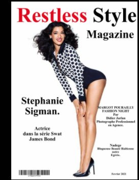 Restless Style Magazine de Février 2021 avec Stephanie Sigman. book cover