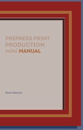 Prepress Print Production mini Manual book cover